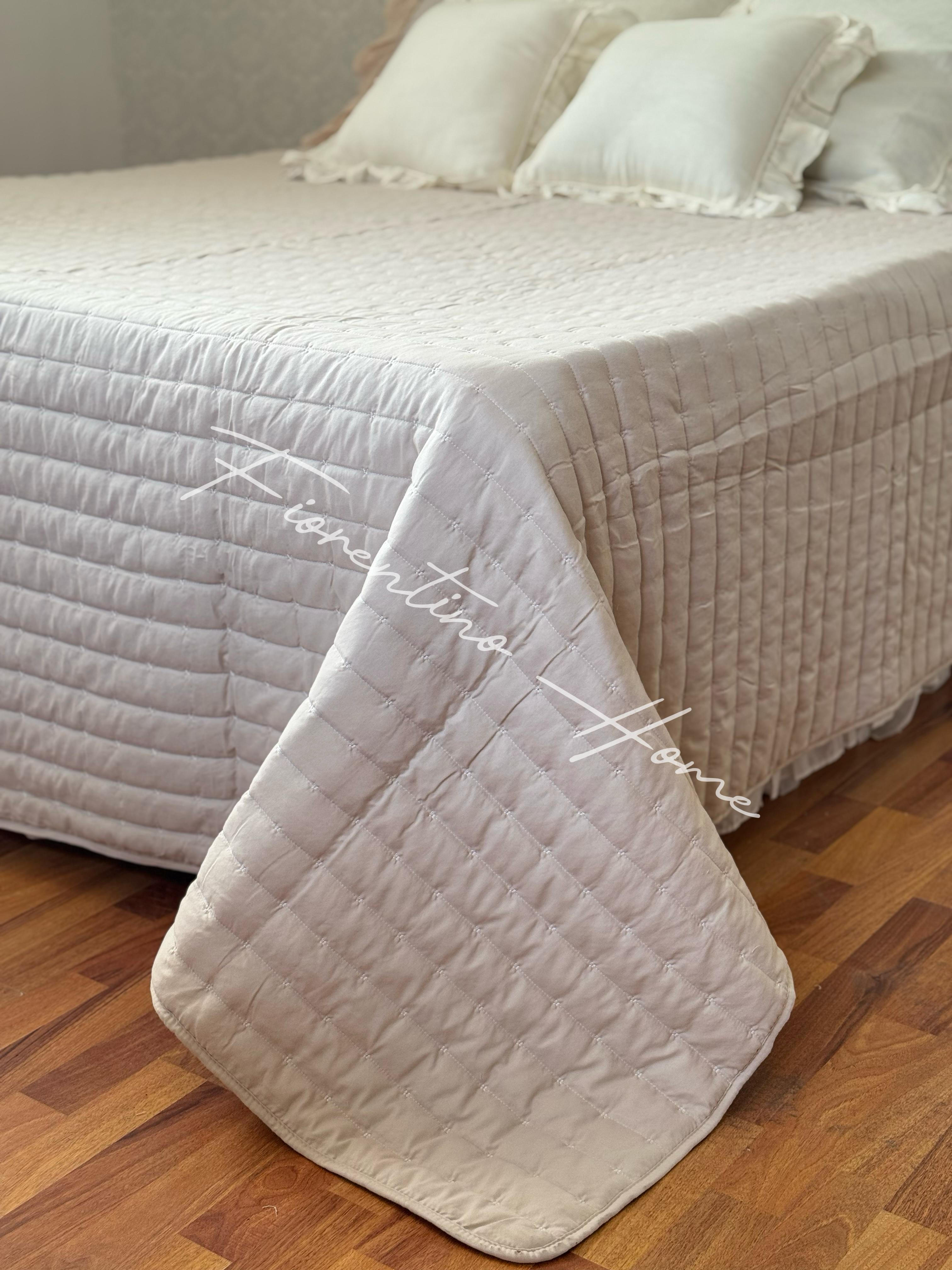 Trapuntino singolo in microfibra Loop - 180x255 cm - 2 varianti - L'Atelier17